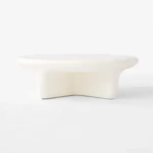 Bodene Cream Coffee Table by Ceci Thomspon