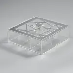 Irregular 9-compartments teabox