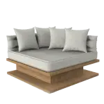 Milky Lounge Chair/ Reading Nook