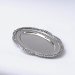 Serving Plate Oval Flora