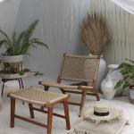 Desert Oasis Lounge Chair & Stool