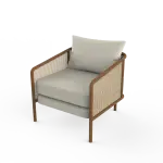 Tan Lounge Chair