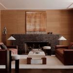 Dualité Travertine Coffee Table by Athena Calderone