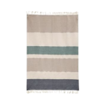 Mint Stripes Throw