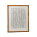 Scribbles Framed Artwork