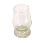 SHORT RECYCLED GLASS GOBLET