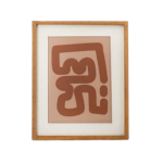 Stroke Framed Artwork