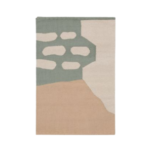 Mint Bricks Bath Mat
