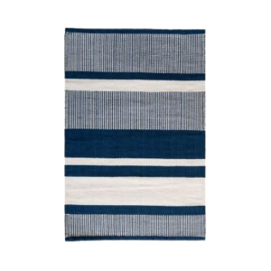 Navy Hues Bath Mat