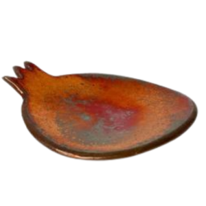 Metallic Pomegranate Dish