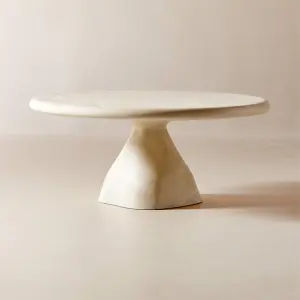 Espira Cream Coffee Table by Caleb Zipperer