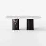 Liguira Marble Coffee Table by Gianfranco Frattini