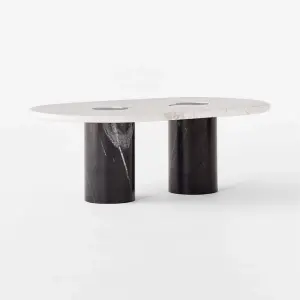 Liguira Marble Coffee Table by Gianfranco Frattini
