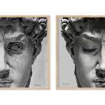 Vintage David Sculpture