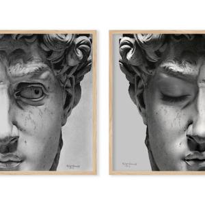 Vintage David Sculpture