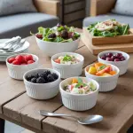 White 12 pcs Ramekins