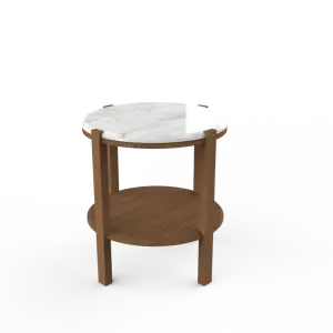 Milky Side Table