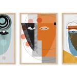 Abstract Figurine Geometric