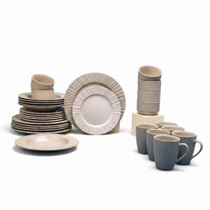 Porcelain Rustic Dinner Set