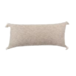 Beige Lined Akhmim Cushion
