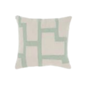 Mint Tetris Cushion