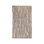 Beige Broken Chaains Hand-Knotted Carpet