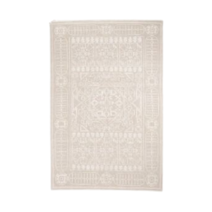 Beige Pendant Hand-knotted Carpet