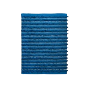 Navy Fringe Rug