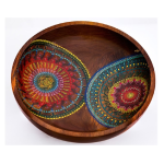 Orange tropical Plate