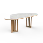 Milky Dining Table