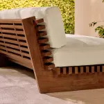 Taiko Outdoor Loveseat by Ceci Thomspon