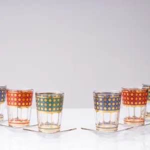 Mindada Moroccan Colored Stars Tea Set