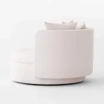 Lucie Outdoor Swivel Chair by Goncalo Campos