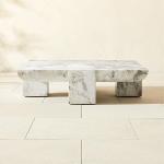 Marlo Marble Coffee Table by Jerome Byron