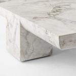 Marlo Marble Coffee Table by Jerome Byron