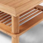 Pinet Teak Outdoor Coffee Table by Ross Cassidy