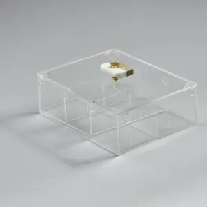 Marble 6-compartment box
