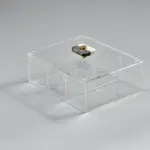 Marble 6-compartment box
