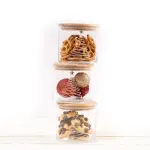 Pasabahce Essentials Jar - Frosted Christmas Tree 2