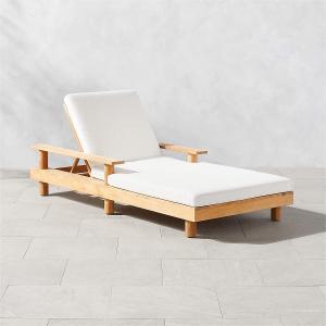 Pinet Teak Sun Lounge by Ross Cassidy