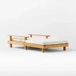 Pinet Teak Sun Lounge by Ross Cassidy