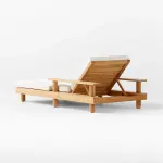 Pinet Teak Sun Lounge by Ross Cassidy