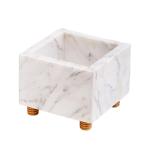 Flower Pot with Wood Support INS-017