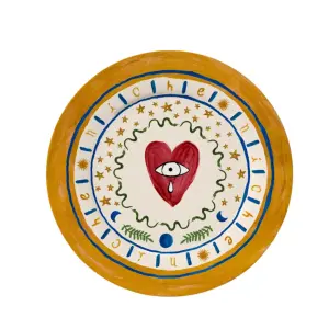 Serpent Heart Dessert Plate