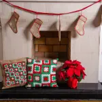 Christmas Crochet cushion