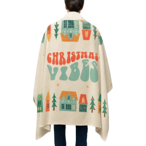 Ravibes- Christmas Fleece Blanket