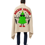 Rockin- Christmas Fleece Blanket