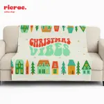 Ravibes- Christmas Fleece Blanket