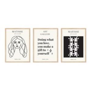 Abstract Matisse Art Set