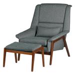 MAGNUS - Lounge - Fauteuil Armchair with footrest